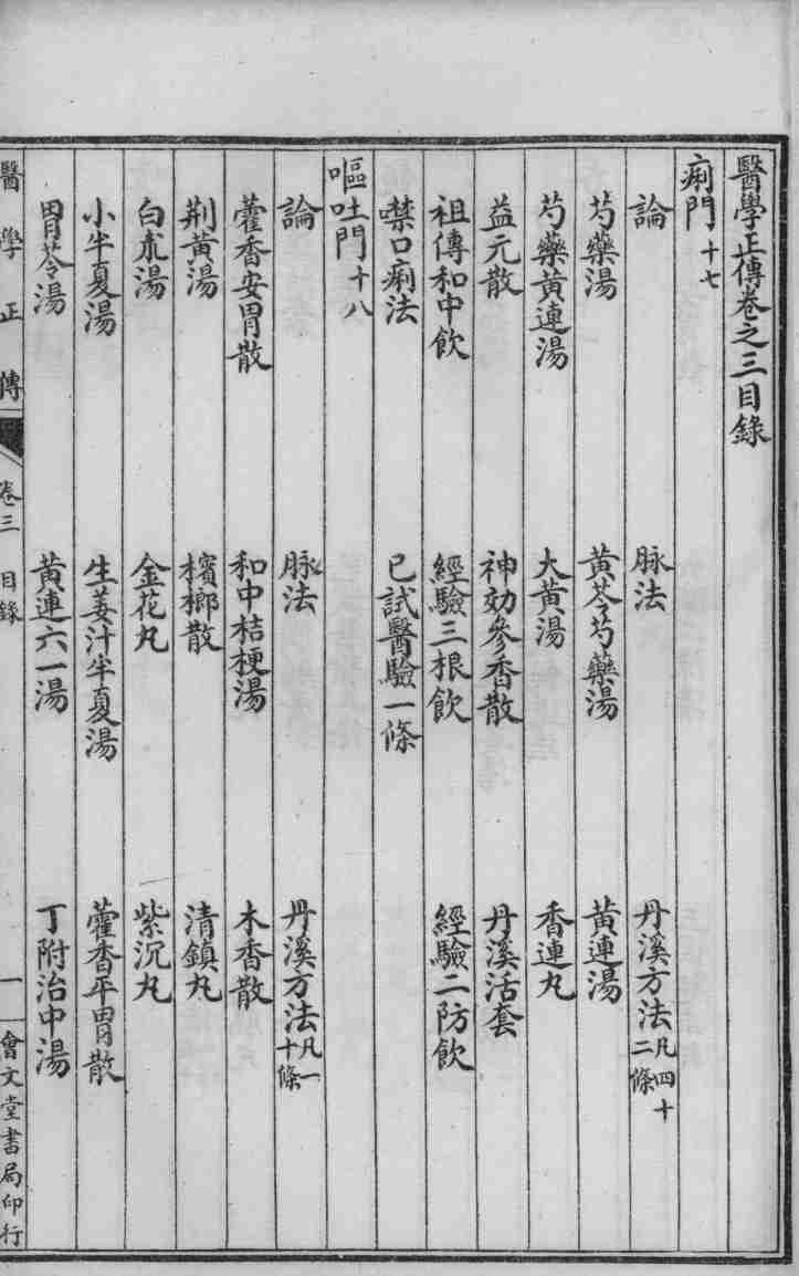 医学正传  卷3